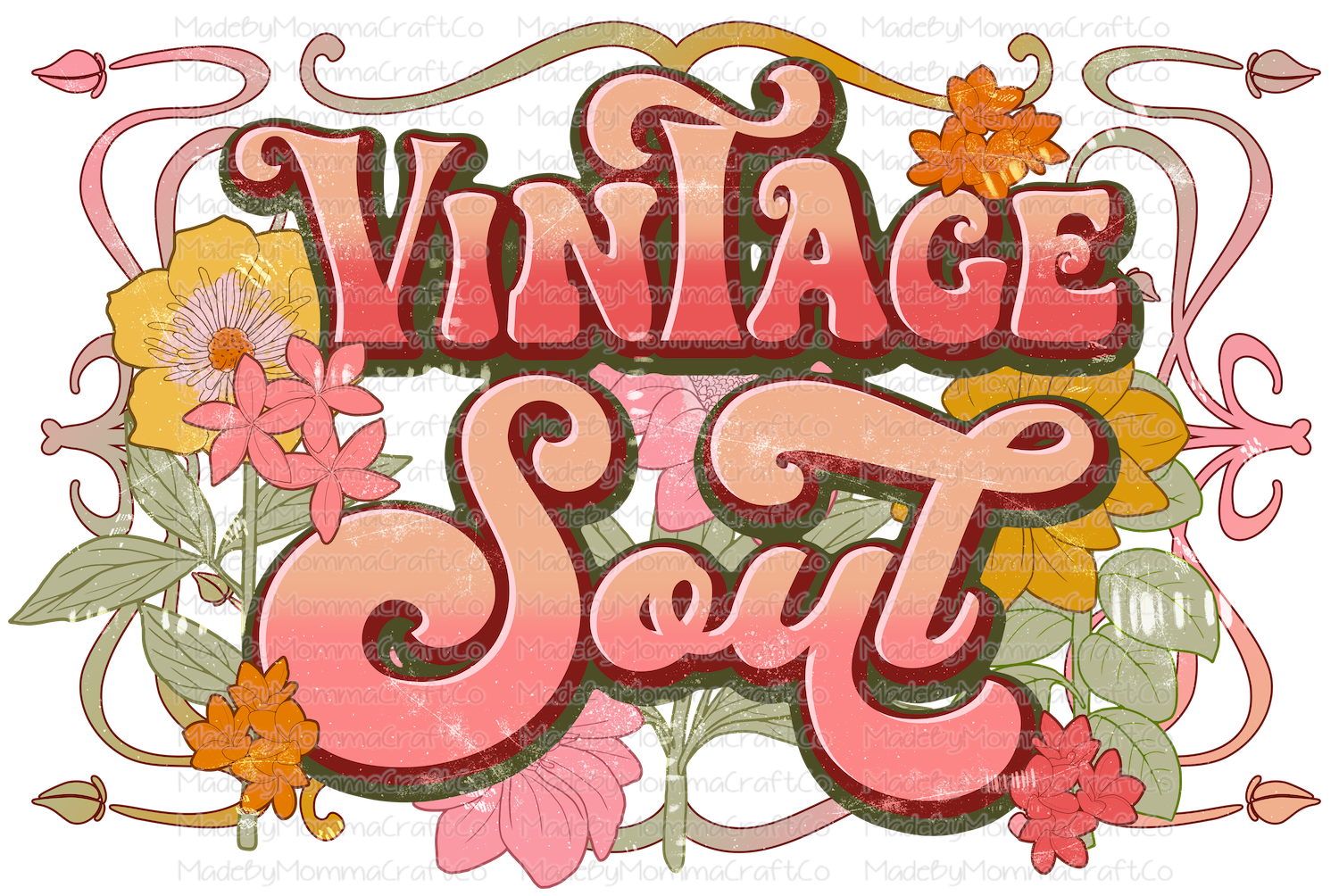 Vintage Soul - Cheat Clear Waterslide™ or White Cast Sticker