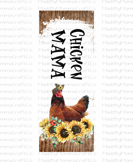 Chicken Mama Cheat Clear Waterslide™ Pen Wrap Decal