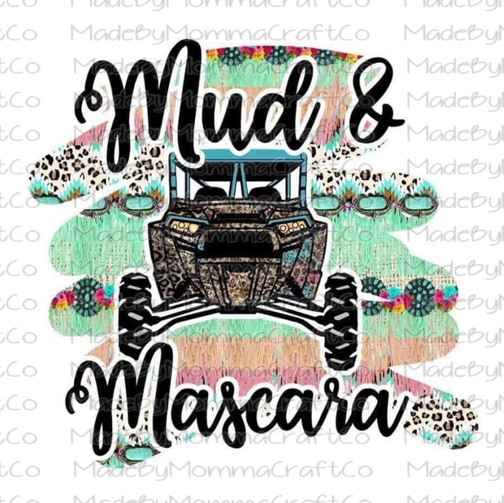 Mud and Mascara -Cheat Clear Waterslide™ or White Cast Sticker