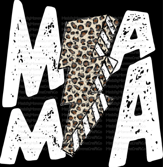 Mama Lightning -Cheat Clear Waterslide™ or White Cast Sticker