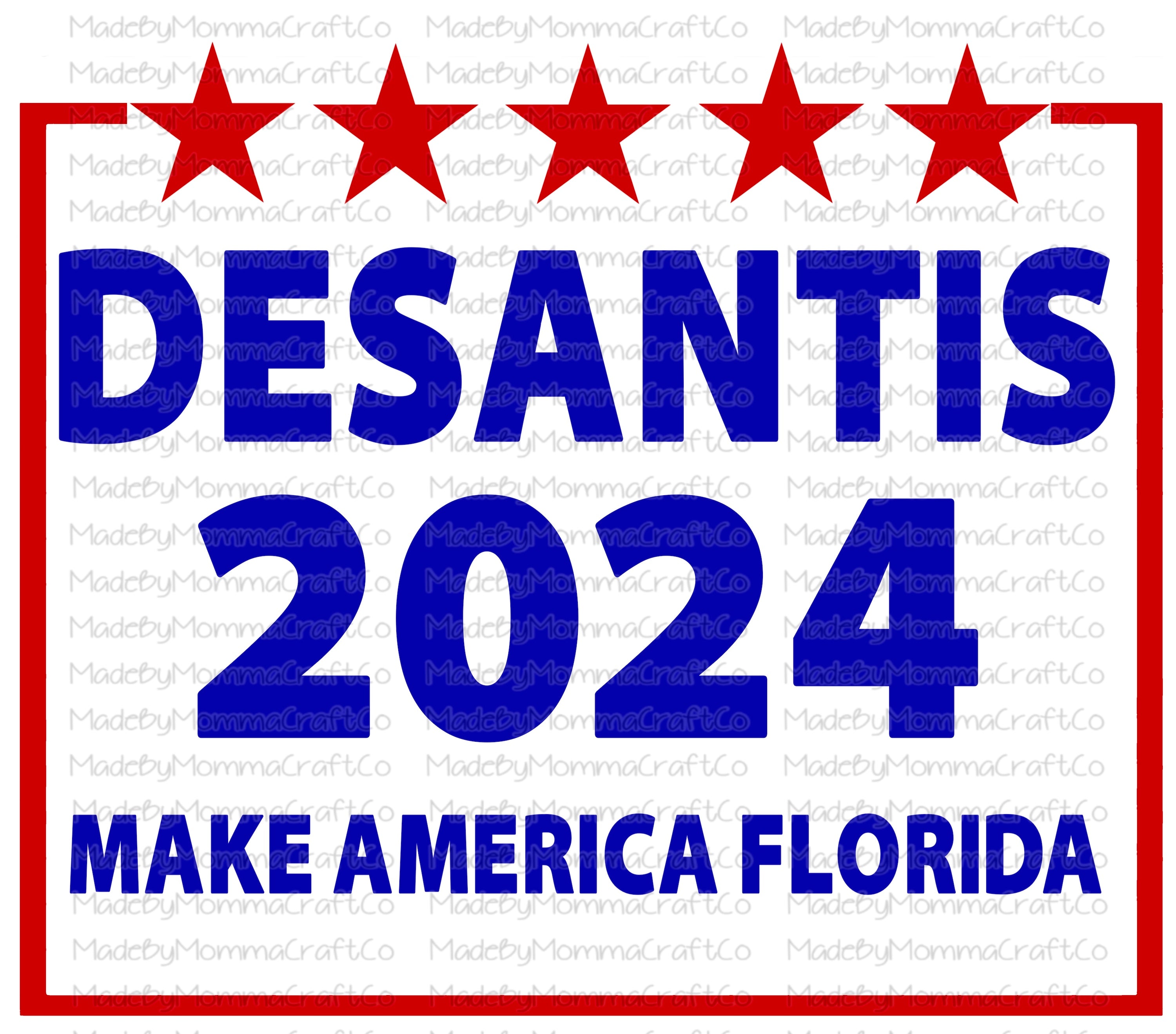 Make America Florida - Cheat Clear Waterslide™ or White Cast Sticker