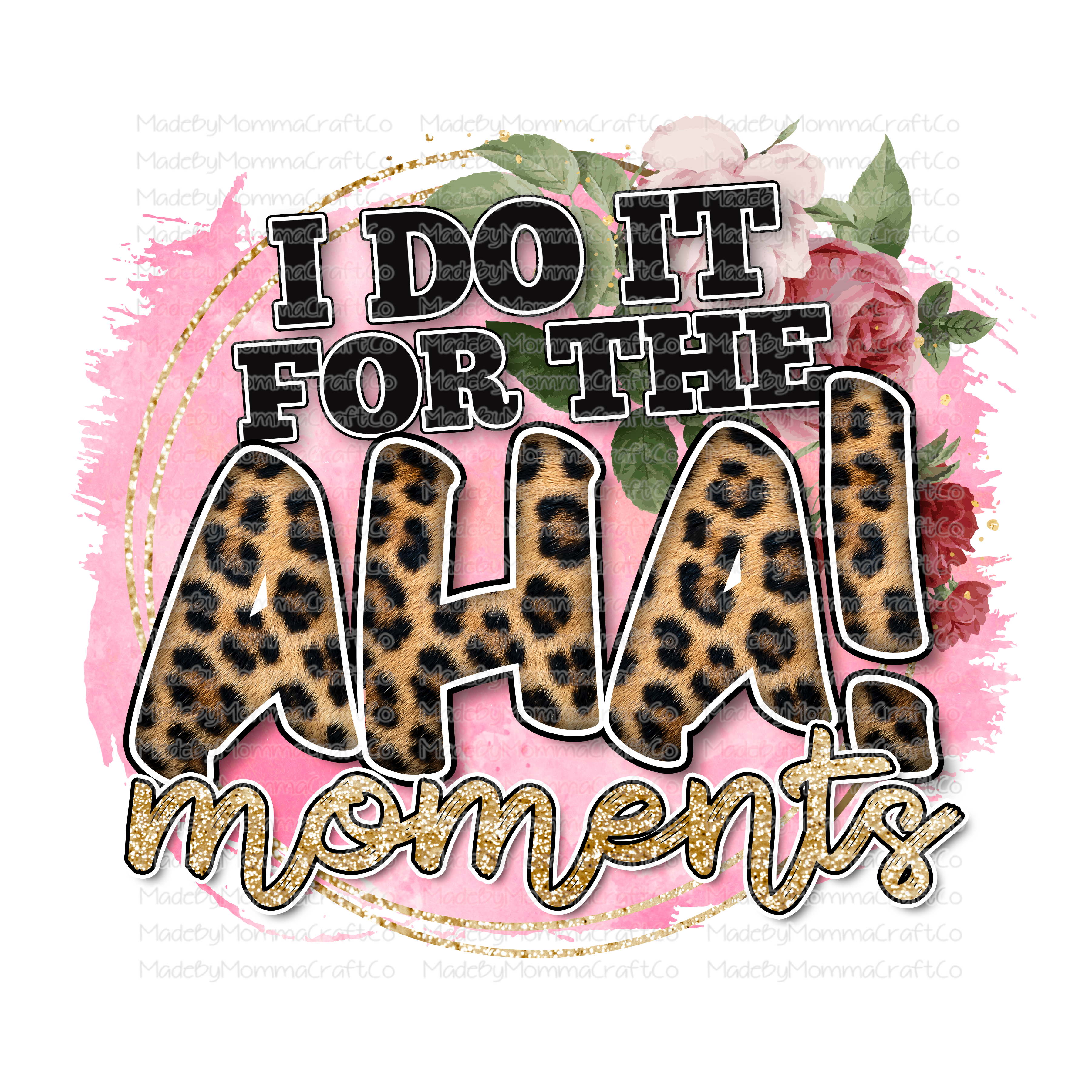 I do it for the AHA Moments - Cheat Clear Waterslide™ or White Cast Sticker