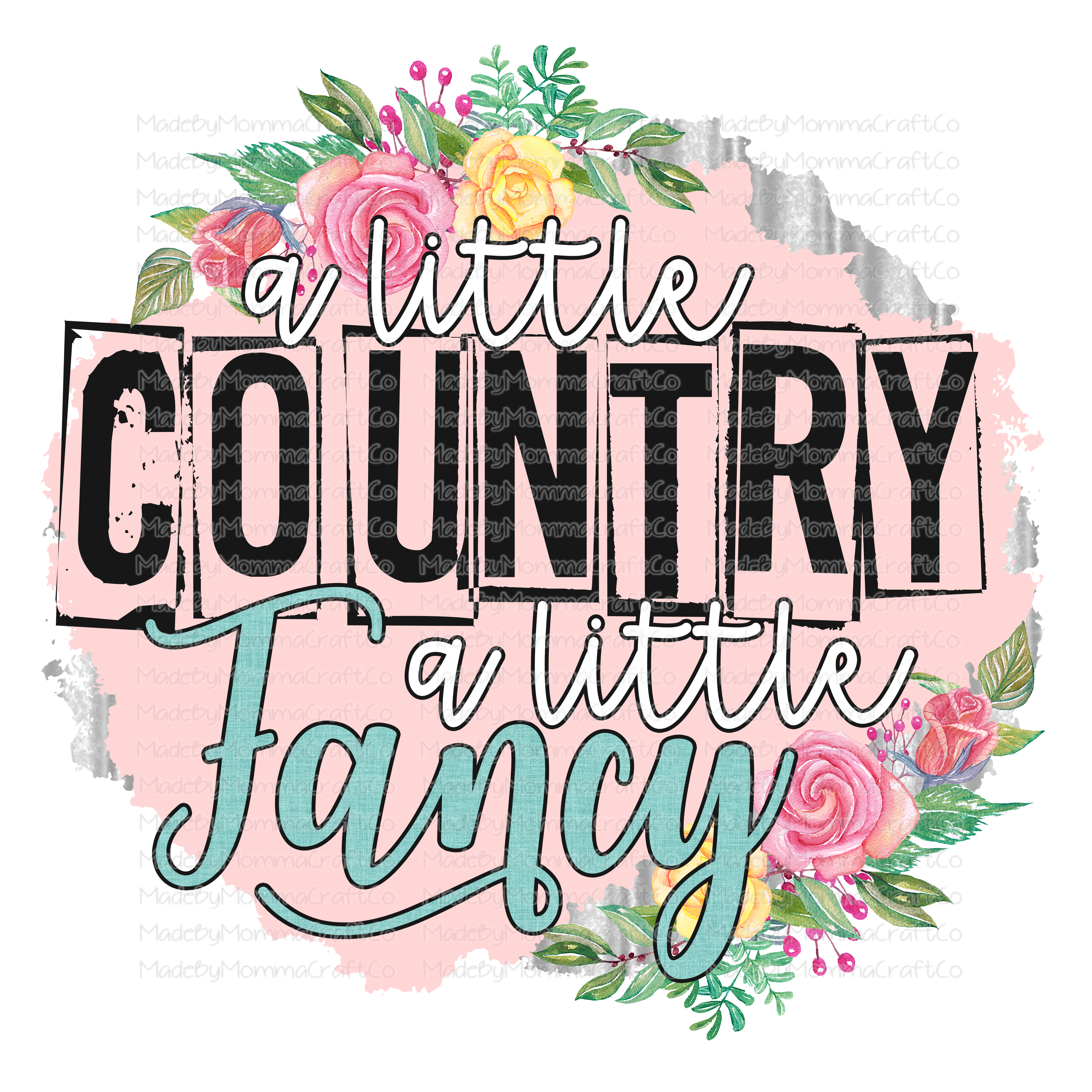 A Little Country-Cheat Clear Waterslide™ or White Cast Sticker