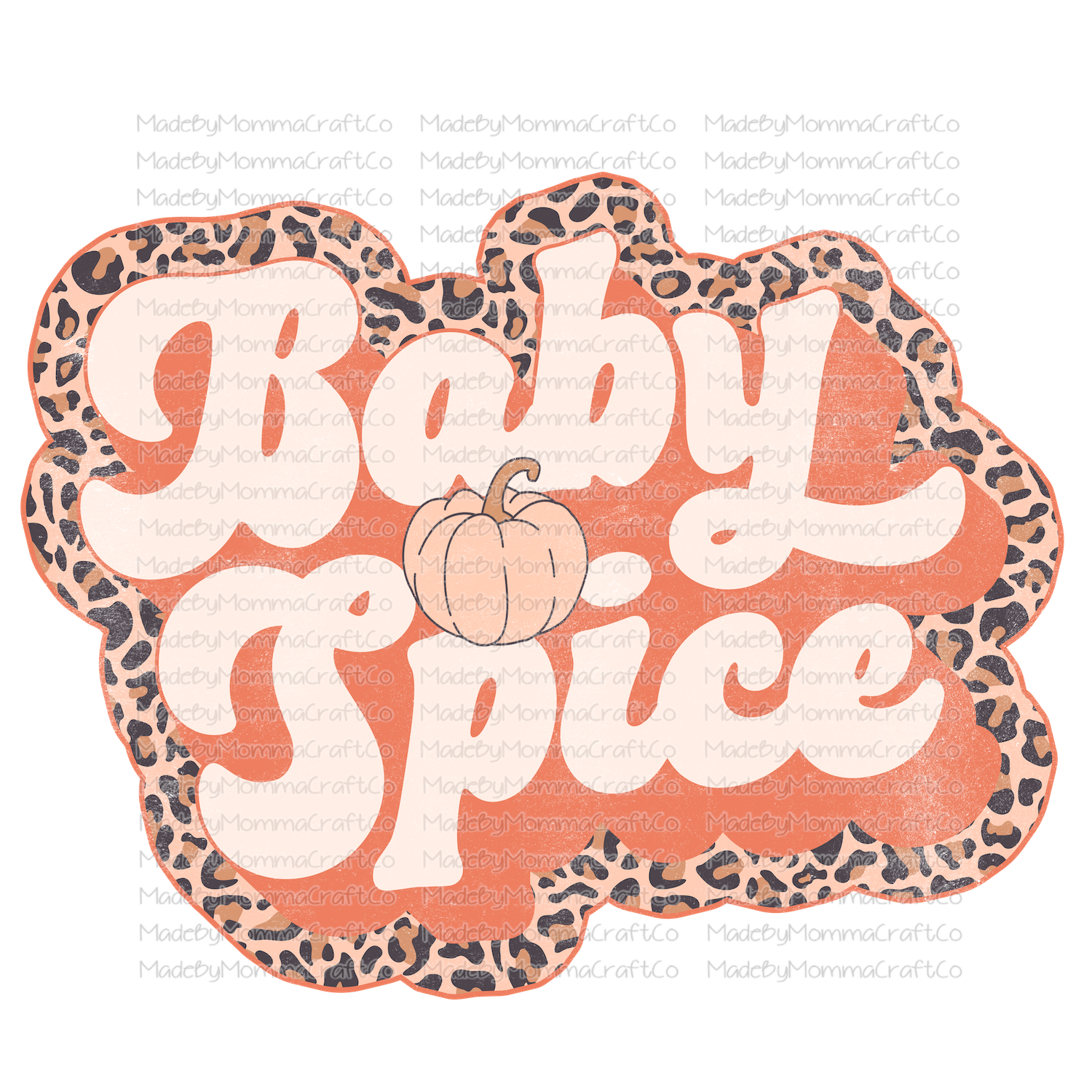 Baby Spice Fall -Cheat Clear Waterslide™ or White Cast Sticker