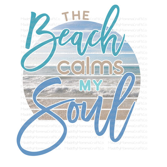 Beach Soul-Cheat Clear Waterslide™ or White Cast Sticker