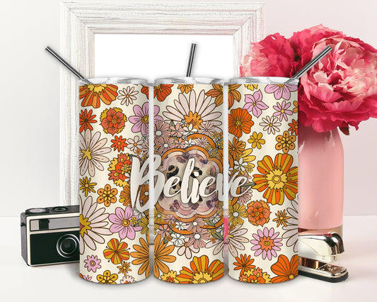 Believe Sublimation or Waterslide Wrap - 20oz and 30oz