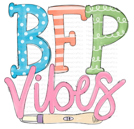 BFP Vibes - Cheat Clear Waterslide™ or White Cast Sticker