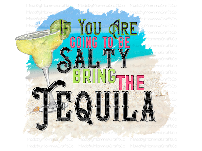 Bring The Tequila-Cheat Clear Waterslide™ or White Cast Sticker