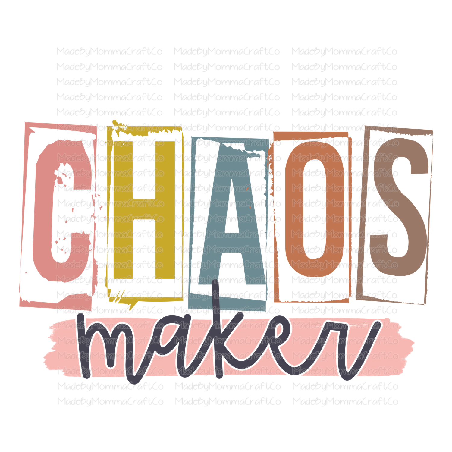 Chaos Maker-Cheat Clear Waterslide™ or White Cast Sticker