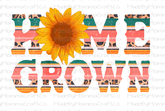 Home Grown Sunflower Serape - Cheat Clear Waterslide™ or White Cast Sticker