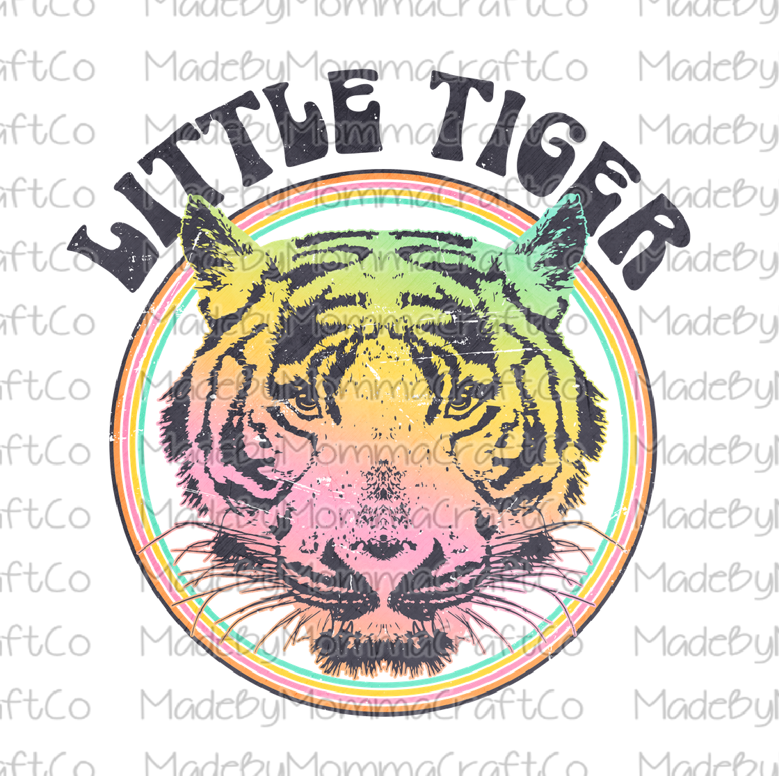 Little Tiger Cheat Clear Waterslide™ or White Cast Sticker