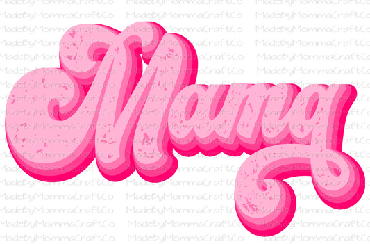 Mama Mini Set Pink  - Cheat Clear Waterslide™ or White Cast Sticker