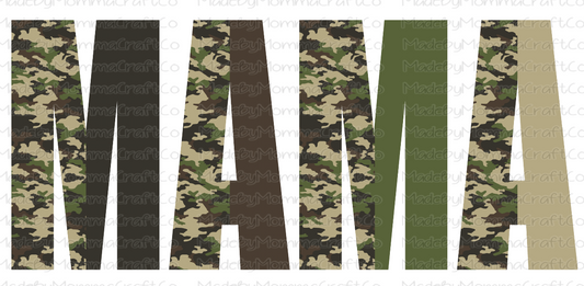 Mama Mini Set Camo  - Cheat Clear Waterslide™ or Cheat Clear Sticker Decal