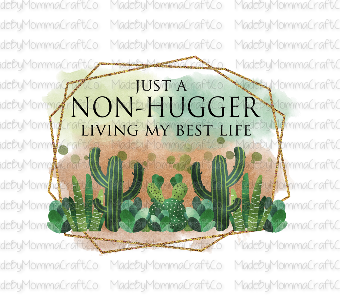 Non Hugger Cactus- Cheat Clear Waterslide™ or White Cast Sticker