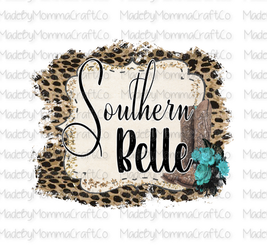 Southern belle country -Cheat Clear Waterslide™ or White Cast Sticker