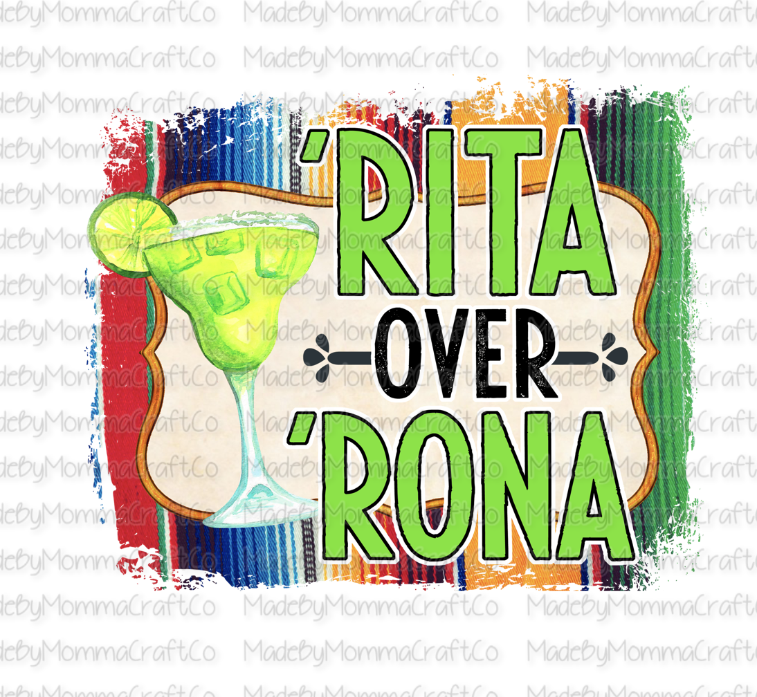 Rita over Rona -Cheat Clear Waterslide™ or White Cast Sticker