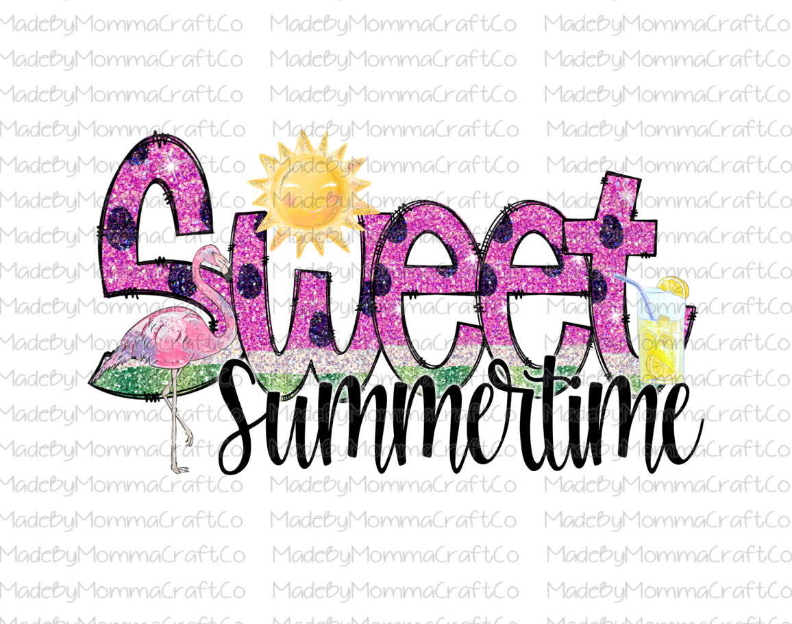 Sweet summertime -Cheat Clear Waterslide™ or White Cast Sticker