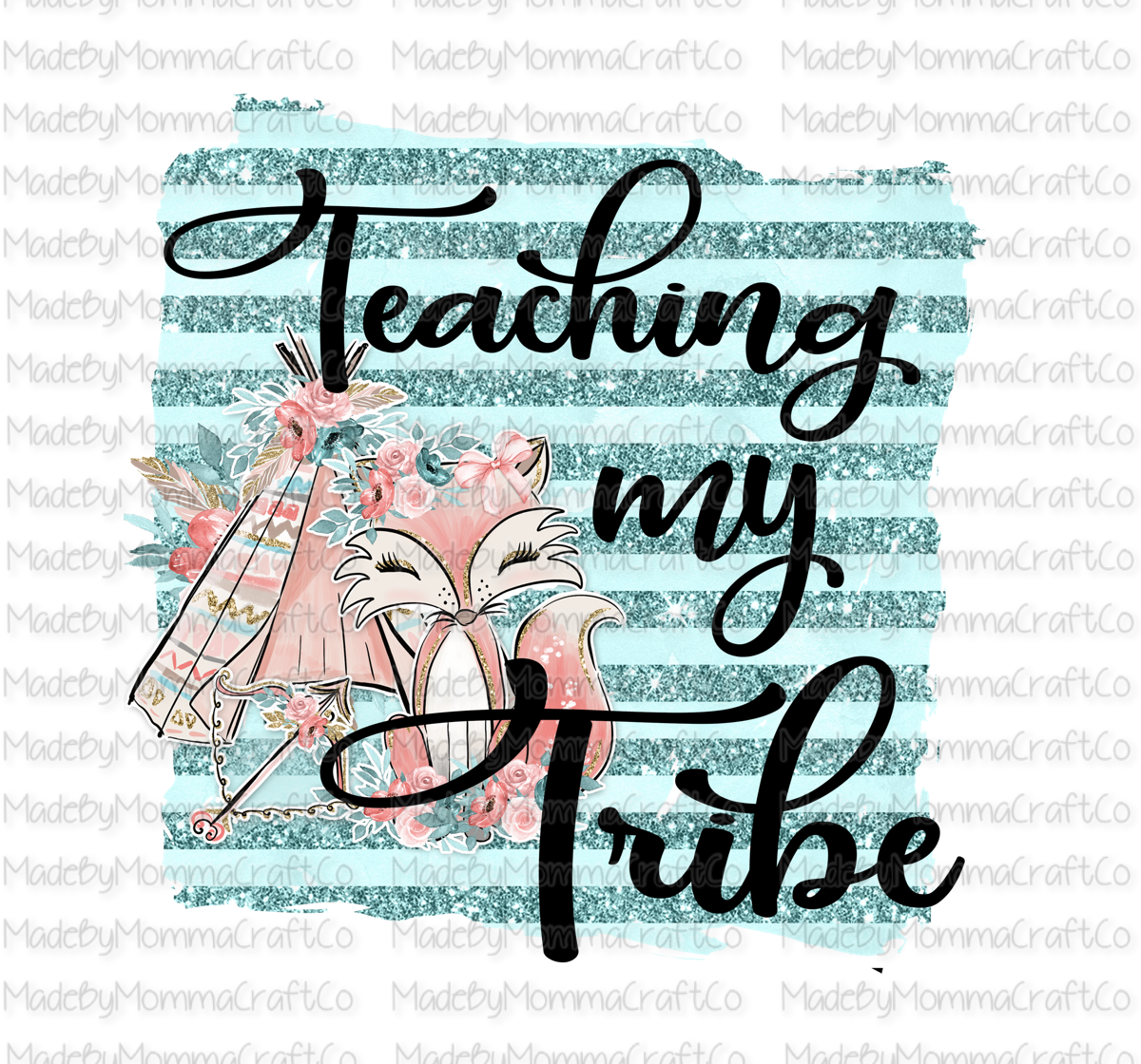 Teaching my Tribe -Cheat Clear Waterslide™ or White Cast Sticker