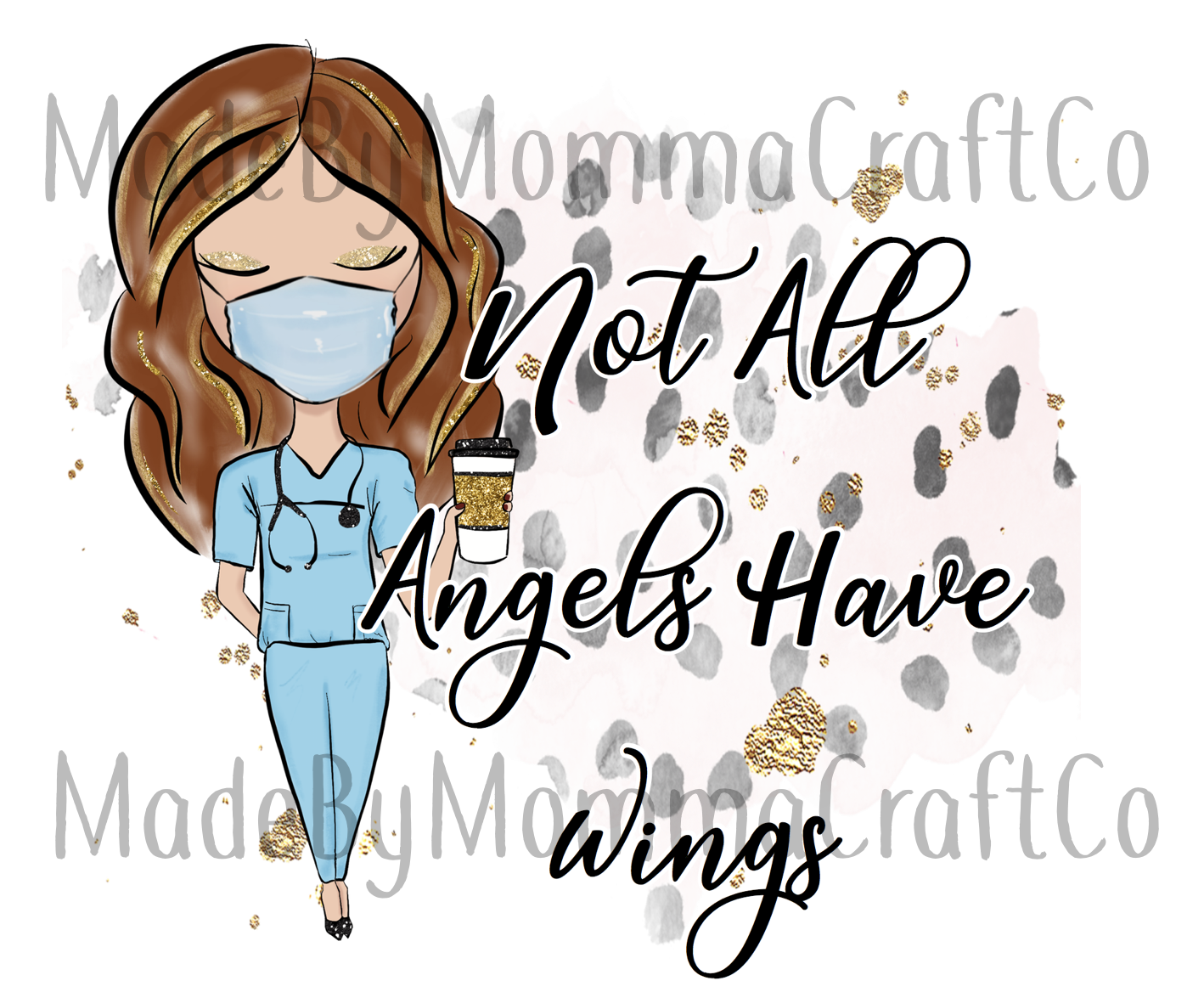 Not All Angels Have Wings- Cheat Clear Waterslide™ or White Cast Sticker