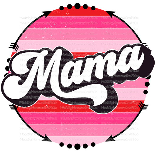 Pink Circle Mama Mini Set - Cheat Clear Waterslide™ or White Cast Sticker