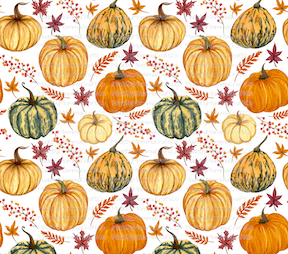 Pumpkin fall Tumbler Wrap - Sublimation Or Clear Waterslide Wrap