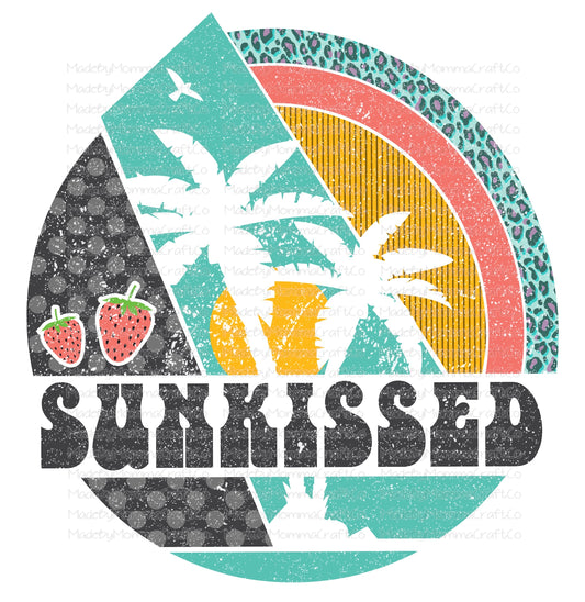 Retro Sunkissed Summer - Cheat Clear Waterslide™ or White Cast Sticker