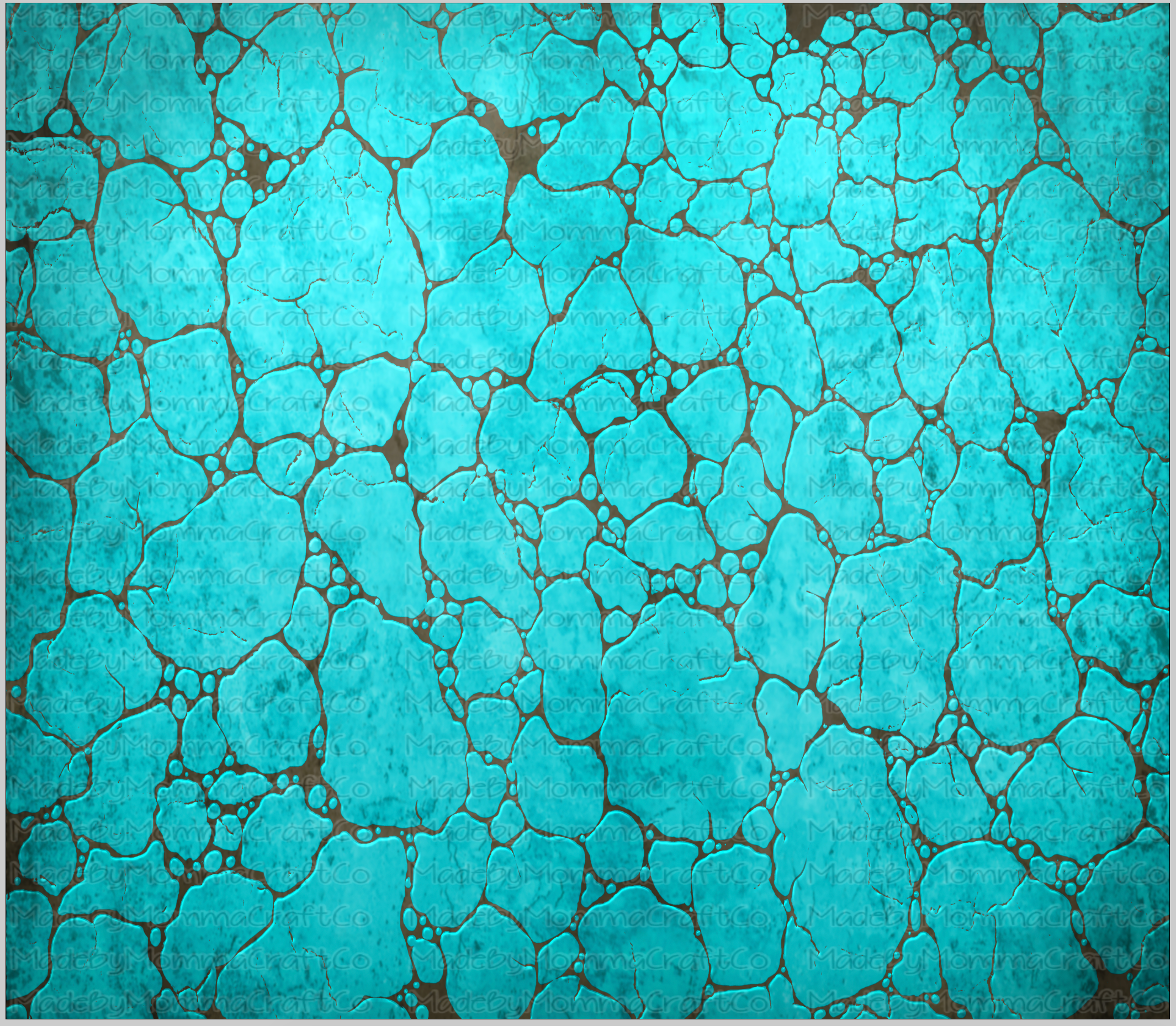 Turquois Sublimation or Waterslide Wrap + Pen Wrap Set