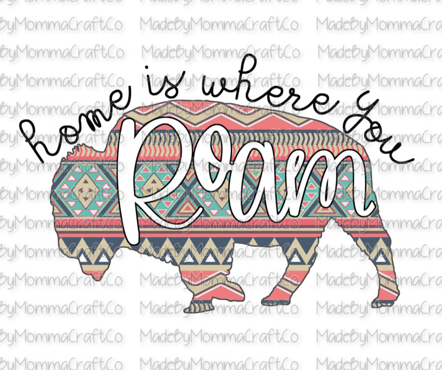 Home is where you roam - Cheat Clear Waterslide™ or White Cast Sticker