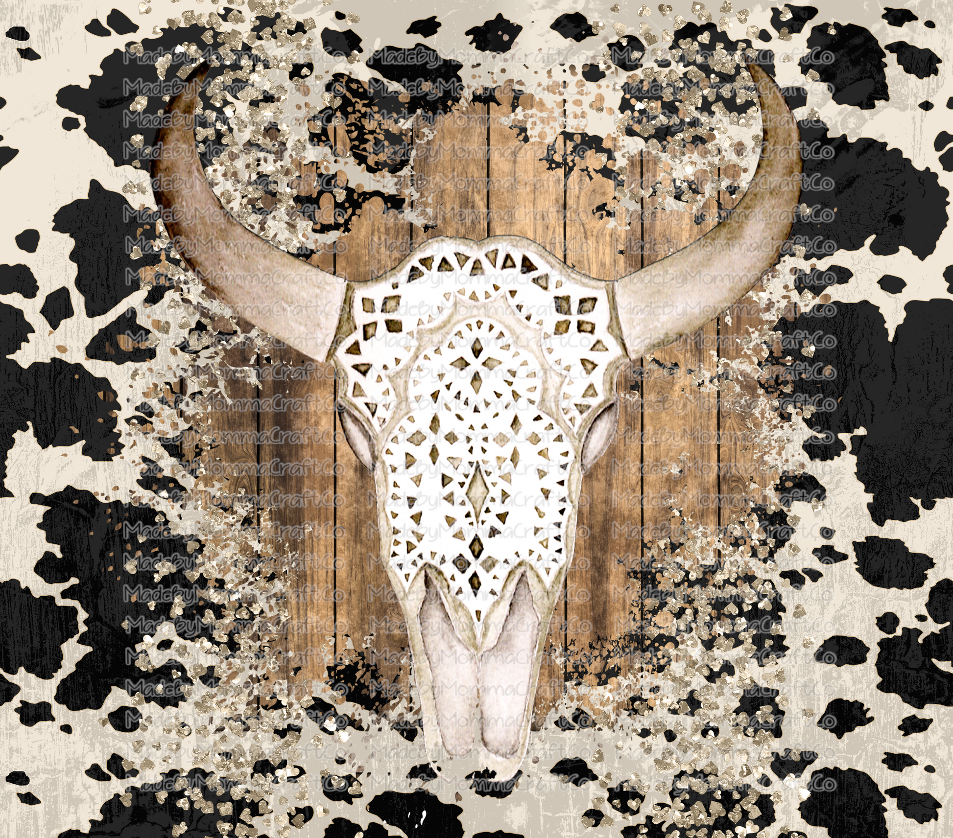 Longhorn Cow Tumbler With Straw, Bull Skull Tumbler Gift for Her, Western Cow  Print Tumbler, Glitter Cow Skull Tumbler Cup Gift for Cowgirl 