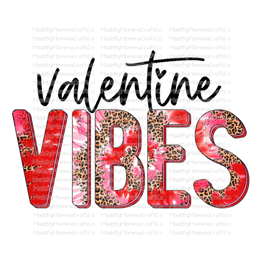 valentine vibes leopard tie dye - Cheat Clear Waterslide™ or Cheat Clear Sticker Decal