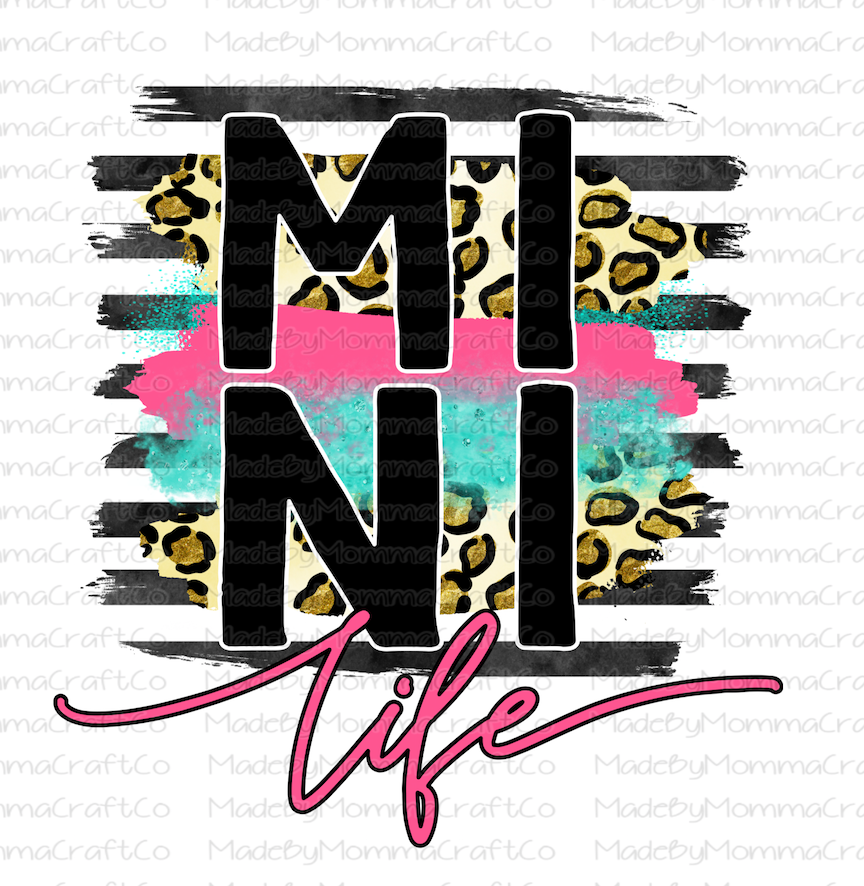 Retro Mini Life - Cheat Clear Waterslide™ or White Cast Sticker